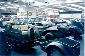 Kettenkrad and trailer at the AutoMuseum Wolfsburg