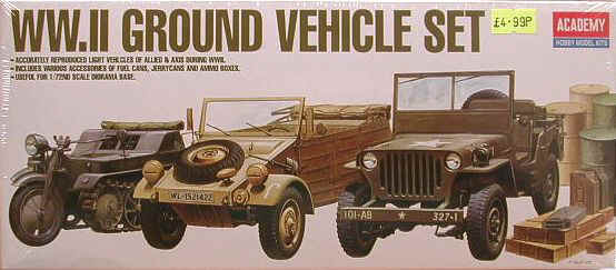 Academy WW2 Ground Vehicle Set