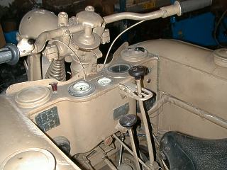 Kettenkrad dashboard, early version 1942