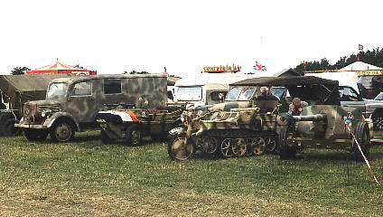 German vehicles at Beltring