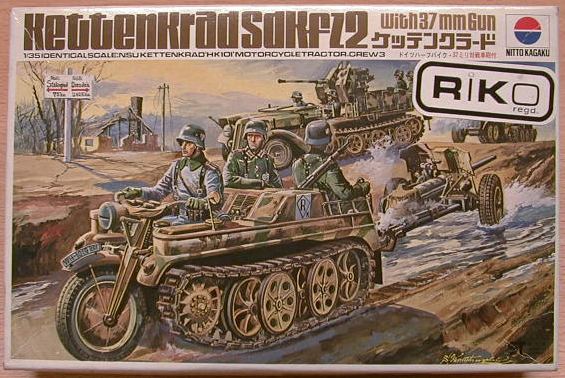 NITTO KAGAKU 1/35 Kettenkrad model kit