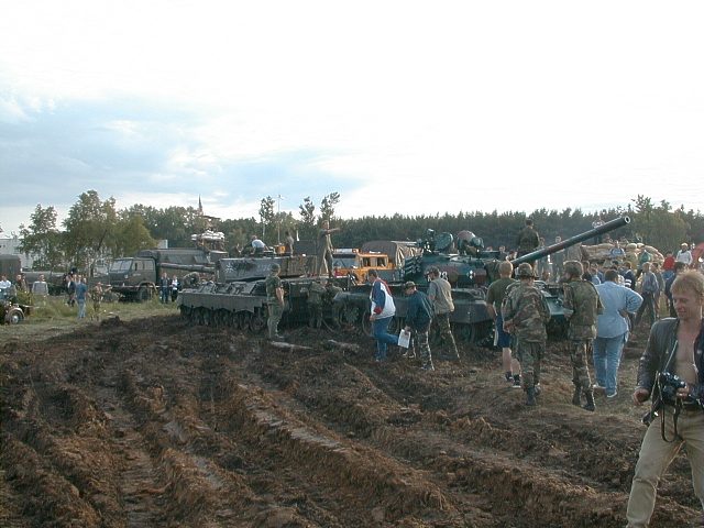 T55 tank recovered